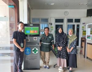 Infokes: 5 Aug 23 Pelatihan Mesin eAntrian Puskesmas Riau Silip Kab. Bangka 