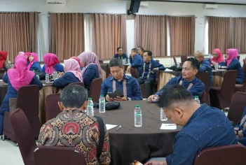 Pertemuan dengan Dinkes Kota Bogor membahas mengenai porduk infokes