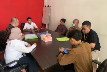 Kunjungan Dinas Kesehatan Kabupaten Tangerang ke Kantor Infokes